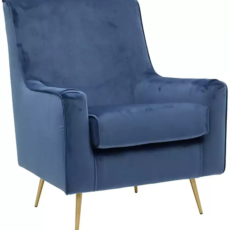Parisian Velvet Lana Accent Chair>Kirklands Home Hot