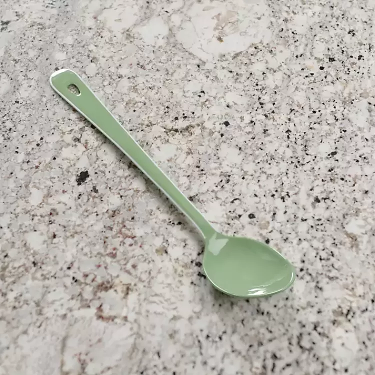 Pastel Enamel Stainless Steel Mixing Spoon>Kirklands Home New
