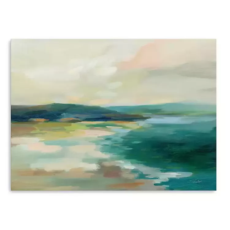 Pastel Lake Canvas Art Print, 40x30 in.>Kirklands Home Clearance