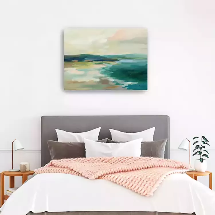 Pastel Lake Canvas Art Print, 40x30 in.>Kirklands Home Clearance