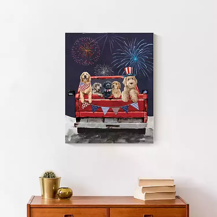 patriotic_puppy_pickup_canvas_art_print_3.webp Patriotic Puppy Pickup Canvas Art Print>Kirklands Home New