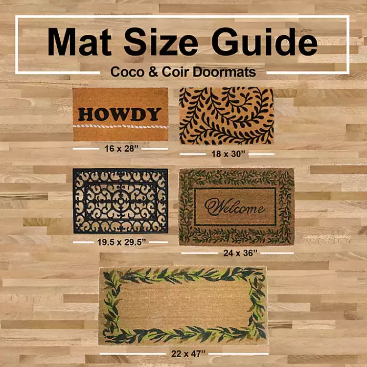 patterned_pineapples_home_coir_doormat_4.webp Patterned Pineapples Home Coir Doormat>Kirklands Home Shop