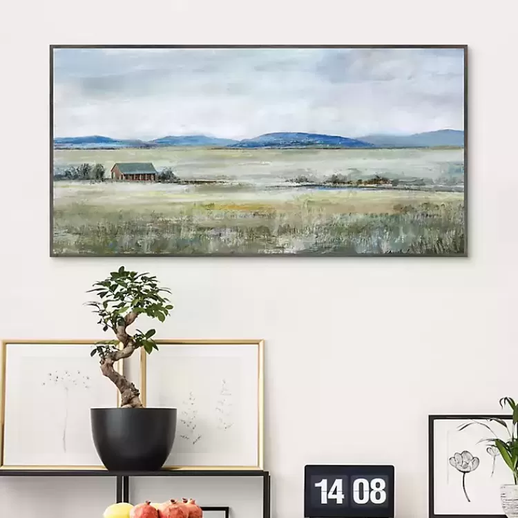 Patterson's Farm Framed Canvas Art Print>Kirklands Home Outlet