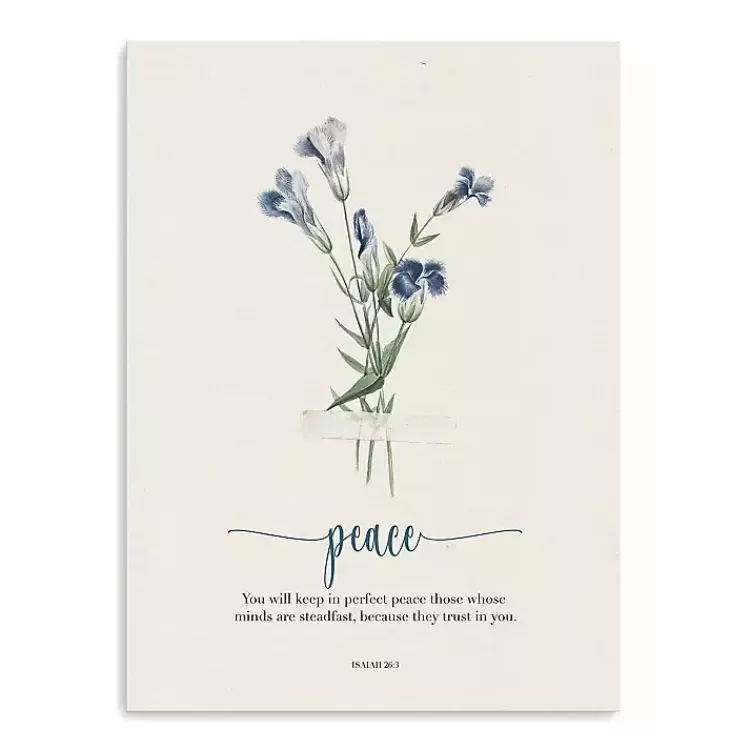 Peace Affirmations Canvas Art Print, 18x24 in.>Kirklands Home Sale