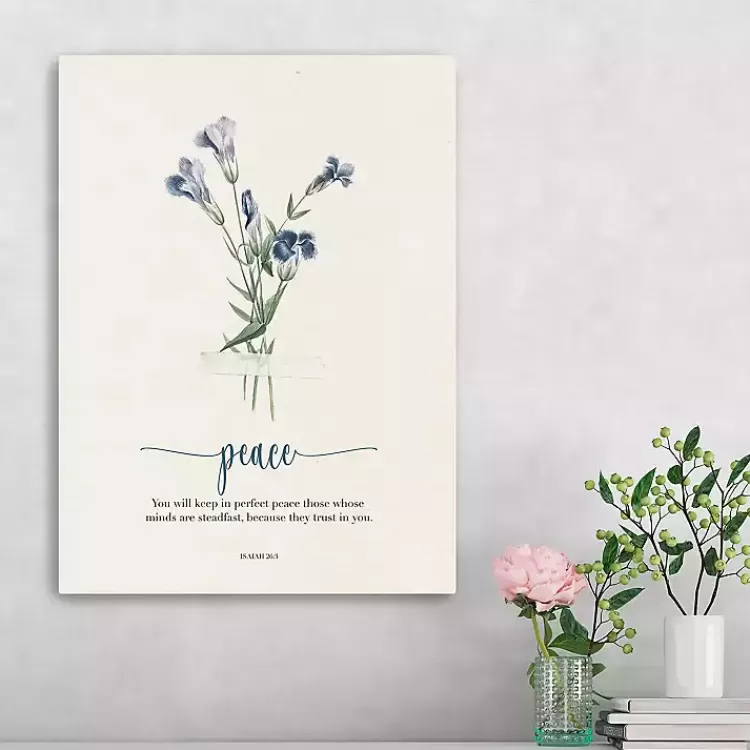 Peace Affirmations Canvas Art Print, 18x24 in.>Kirklands Home Sale