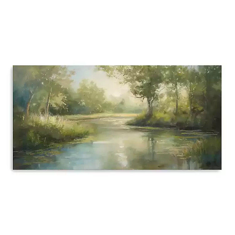 Peaceful Currents Canvas Art Print>Kirklands Home Fashion