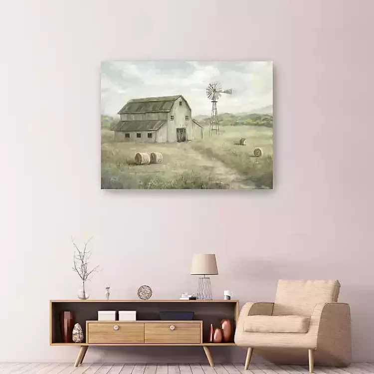 Peaceful Farm Canvas Art Print, 48x36 in.>Kirklands Home Sale