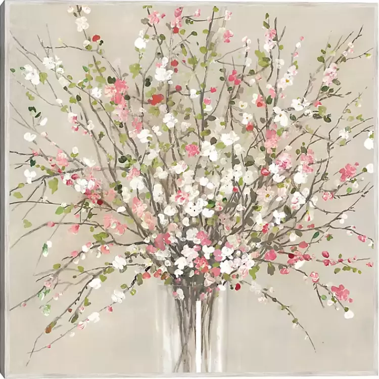 Peach Blossom Framed Canvas Art Print>Kirklands Home Best Sale