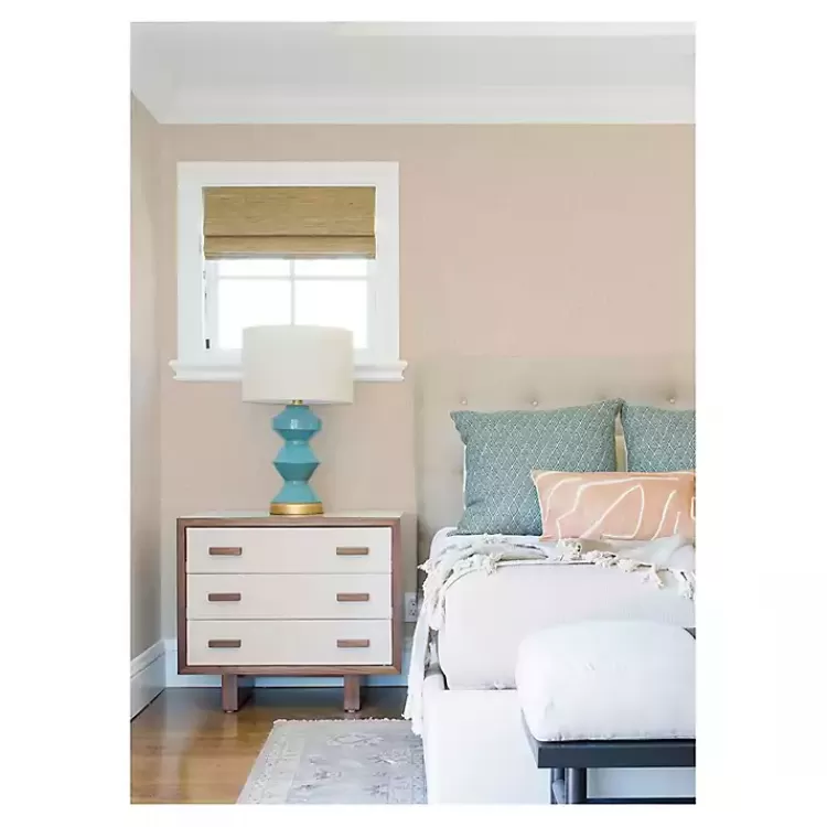 Peach Textured Faux Fabric Peel & Stick Wallpaper>Kirklands Home Cheap