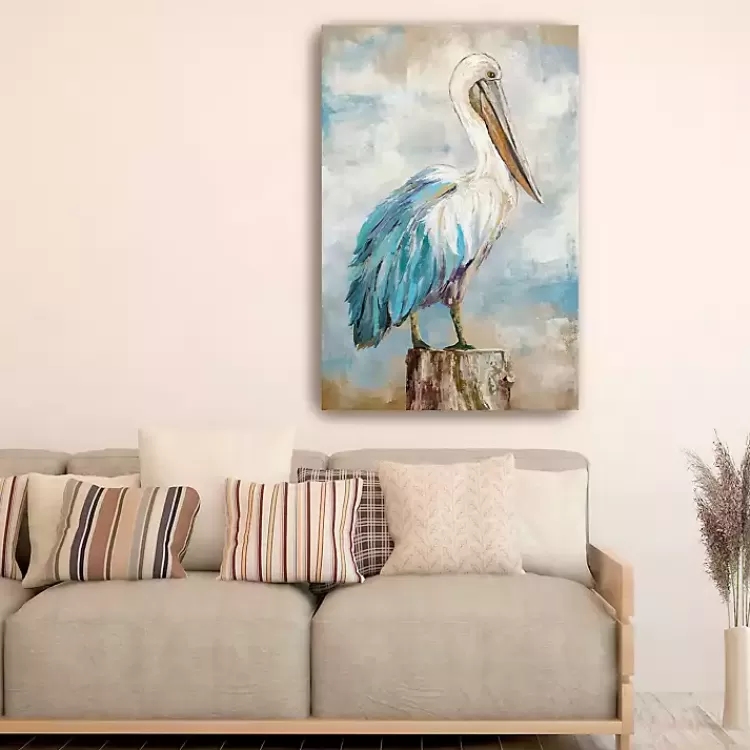 Pelican Perch Canvas Art Print, 32x48 in.>Kirklands Home Fashion