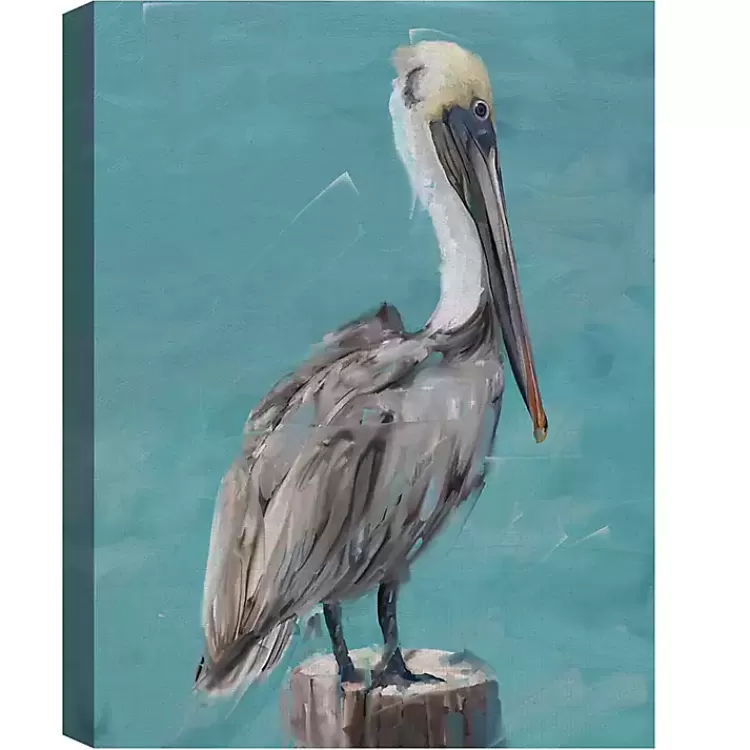 Pelican Perch I & II Canvas Art Prints, Set of 2>Kirklands Home New
