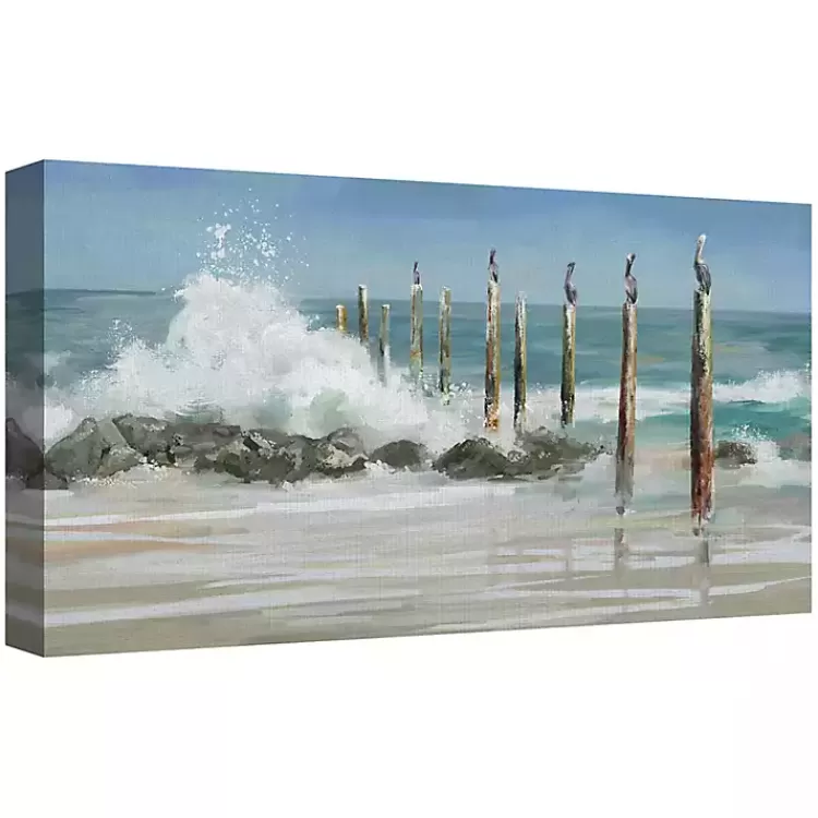 perched_by_the_sea_canvas_art_print_2.webp Perched By The Sea Canvas Art Print>Kirklands Home Flash Sale