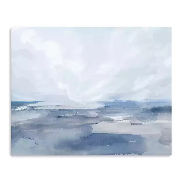 Periwinkle Sea Canvas Art Print>Kirklands Home Best Sale