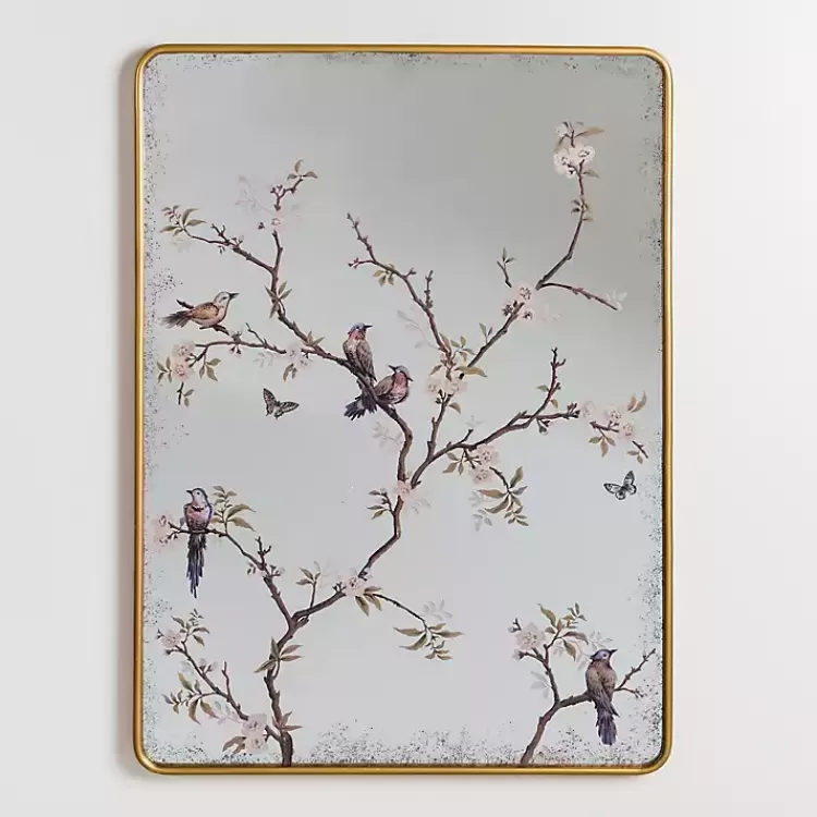 Persephone Birds & Branches Wall Mirror>Kirklands Home Discount