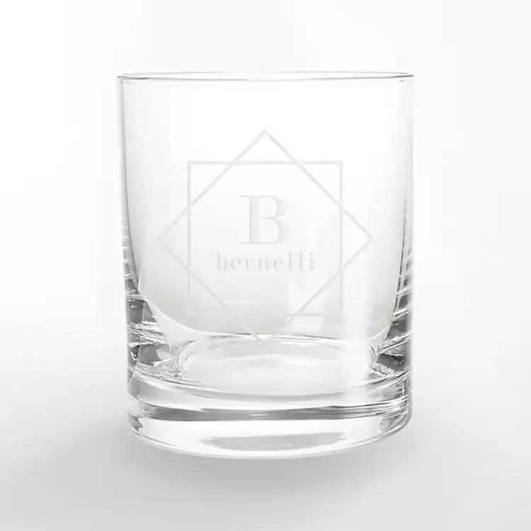 personalized_diamond_whiskey_glasses_set_of__2.webp Personalized Diamond Whiskey Glasses, Set of 2>Kirklands Home Clearance