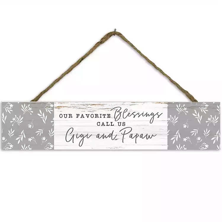 Personalized Favorite Blessings Wall Plaque>Kirklands Home Fashion