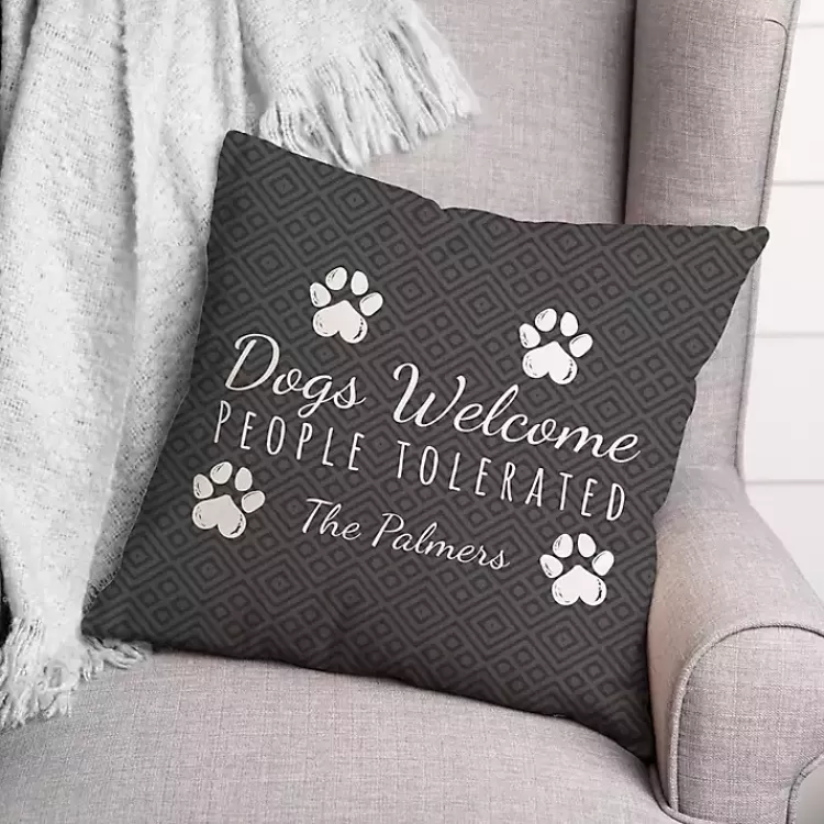 personalized_gray_dogs_welcome_paws_pillow_2.webp Personalized Dogs Welcome Paws Pillow>Kirklands Home Cheap