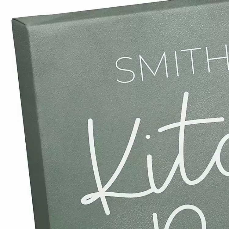 personalized_kitchen_rules_canvas_wall_plaque_2.webp Personalized Kitchen Rules Canvas Wall Plaque>Kirklands Home Best