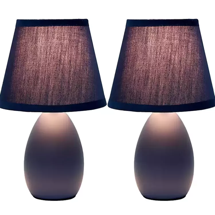 Petite Oblong Table Lamps, Set of 2>Kirklands Home Store