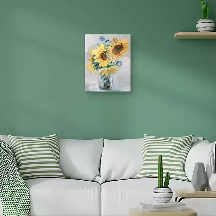 petite_fleurs_sunflower_ii_canvas_art_print_x_3.webp Petite Fleurs Sunflower II Canvas Art Print, 16x20>Kirklands Home Clearance