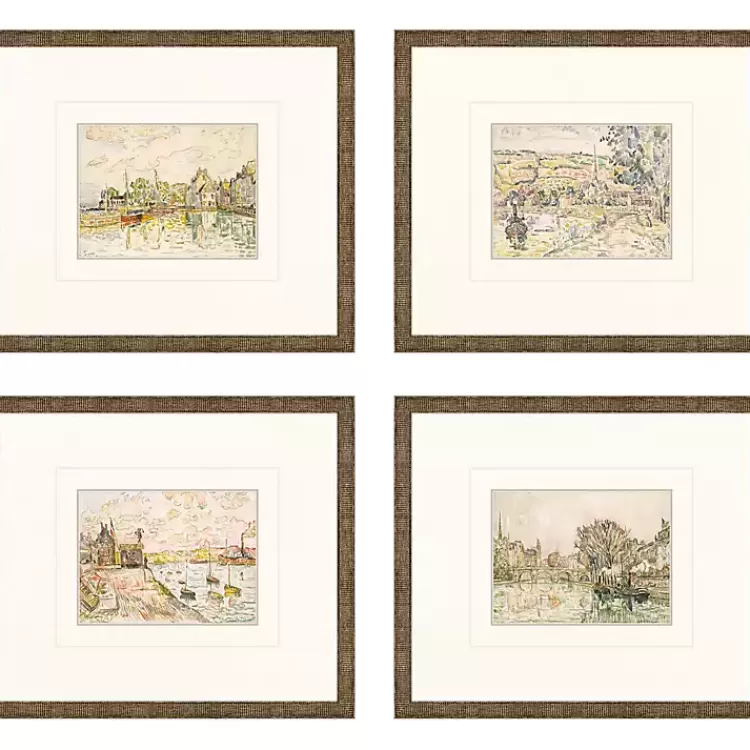 Petite Landscapes Framed Art Prints, Set of 4>Kirklands Home Online