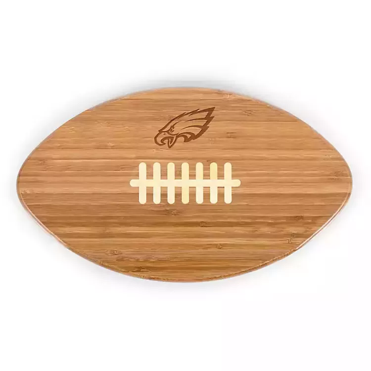Philadelphia Eagles Bamboo Football Cutting Board>Kirklands Home Best Sale