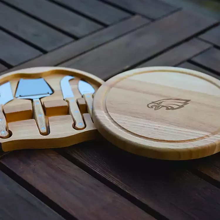 philadelphia_eagles_cheese_board_and_tool_set_2.webp Philadelphia Eagles Cheese Board and Tool Set>Kirklands Home Hot