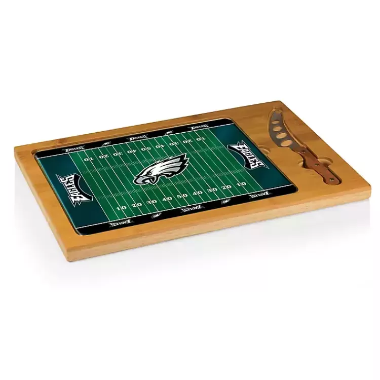 Philadelphia Eagles Cutting Board & Knife Set>Kirklands Home Online