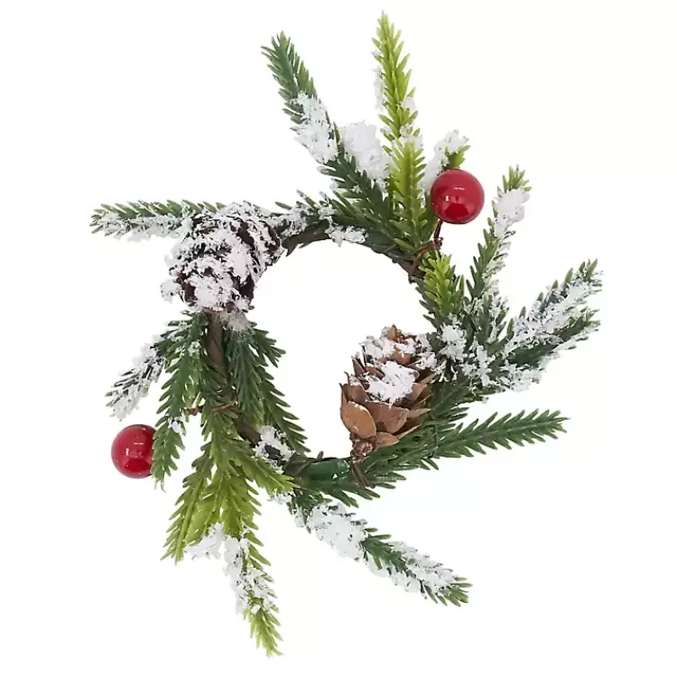 Pineberry Christmas Wreath Napkin Rings, Set of 4>Kirklands Home Sale