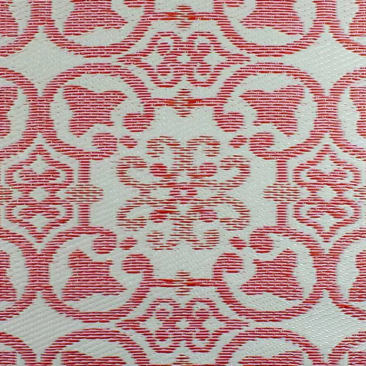 pink_and_cream_floral_tile_outdoor_area_rug_x_3.webp Pink and Cream Floral Tile Outdoor Area Rug, 4x6>Kirklands Home Cheap