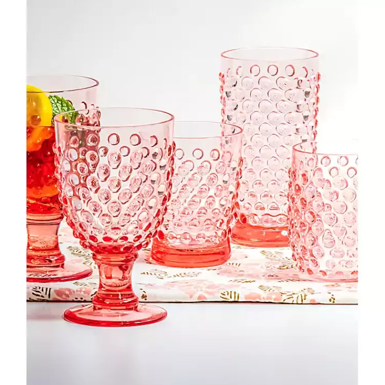 Beaded Acrylic Goblet Wine Glasses, Set of 6>Kirklands Home Flash Sale