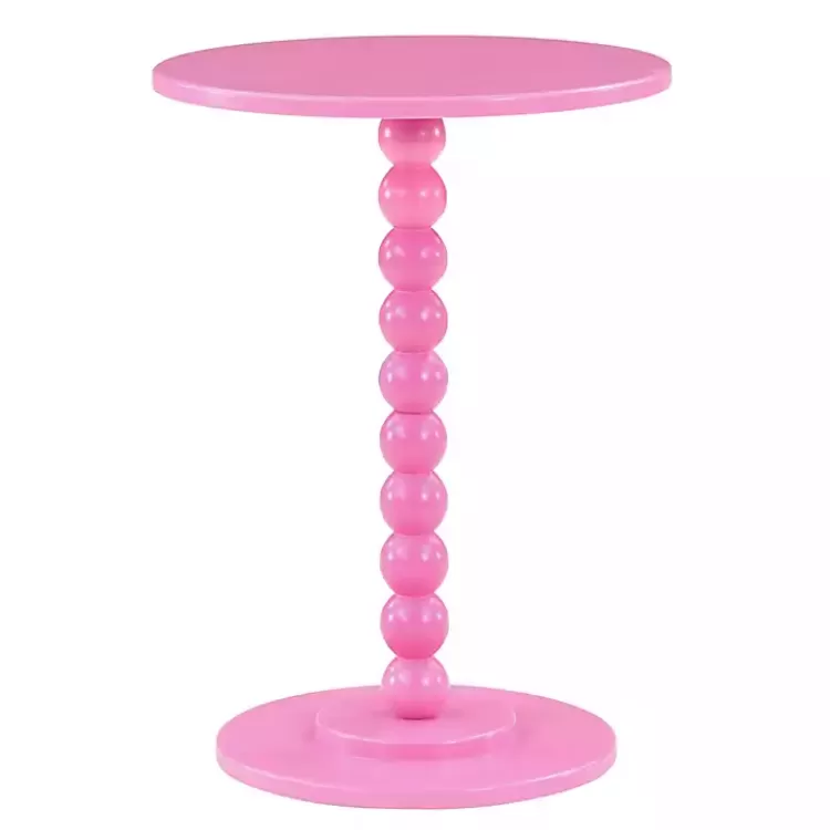 Beaded Spindle Accent Table>Kirklands Home Flash Sale