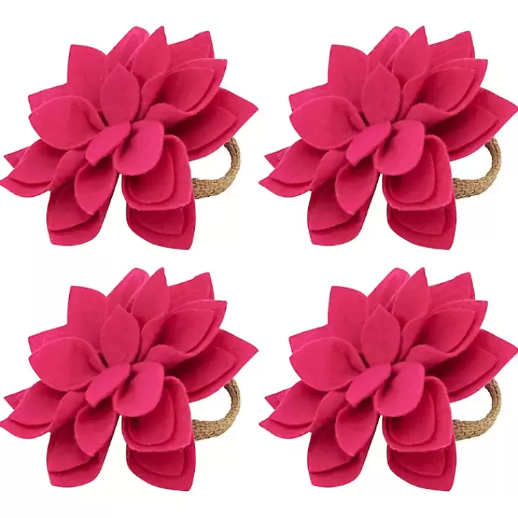 Blossom Napkin Rings, Set of 4>Kirklands Home Store