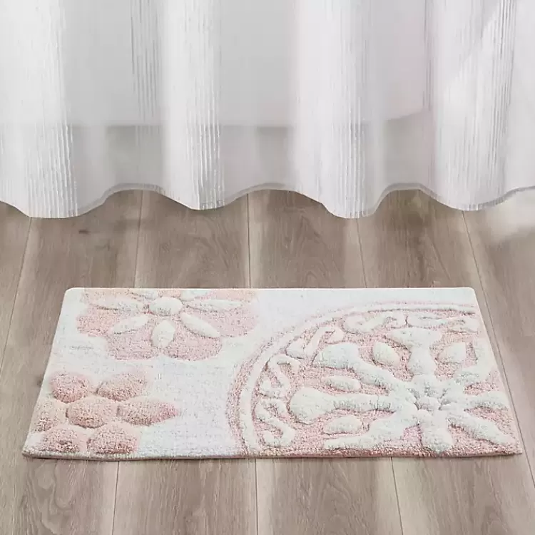Cotton Tufted Medallion Bath Mat, 30 in.>Kirklands Home Best
