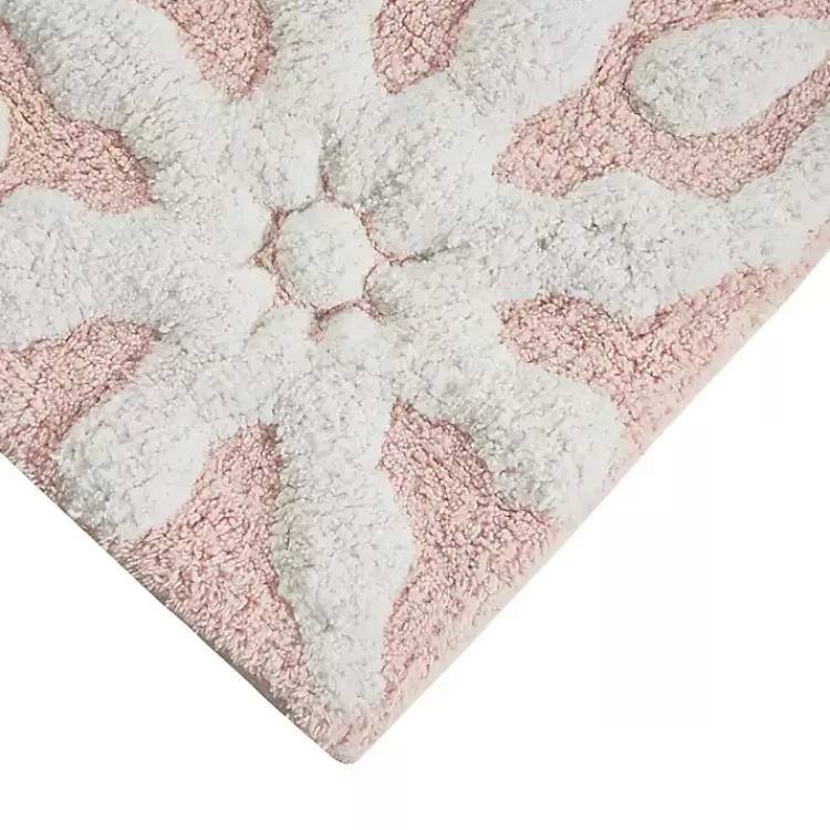 pink_cotton_tufted_medallion_bath_mat__in_3-1.webp Cotton Tufted Medallion Bath Mat, 30 in.>Kirklands Home Best
