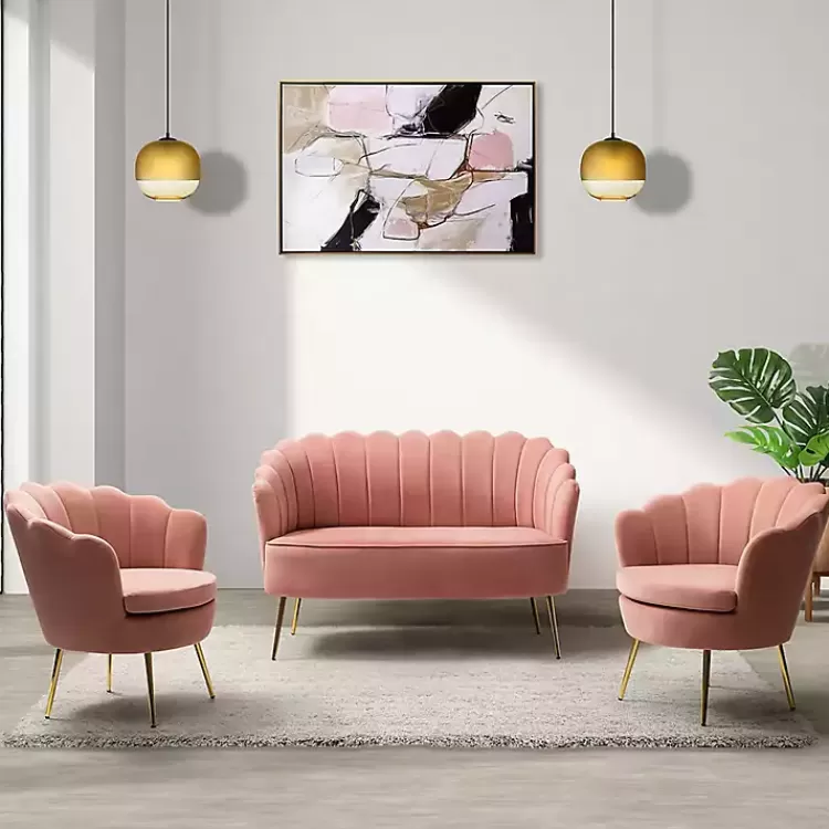 Donata Velvet Tufted Loveseat>Kirklands Home Flash Sale