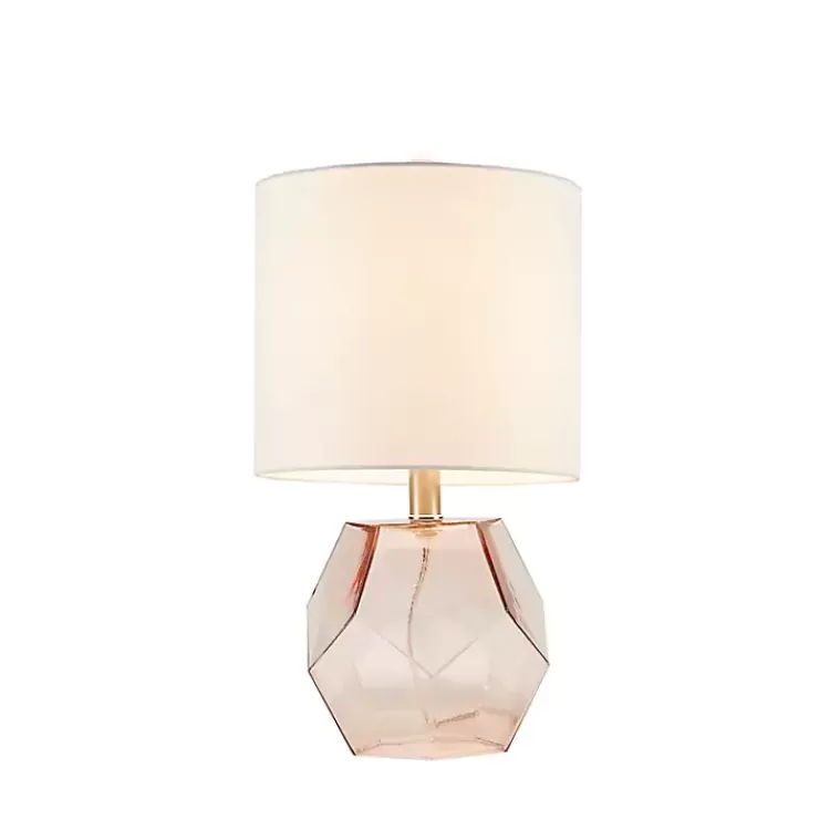 Pink Glass Stella Table Lamp>Kirklands Home Sale