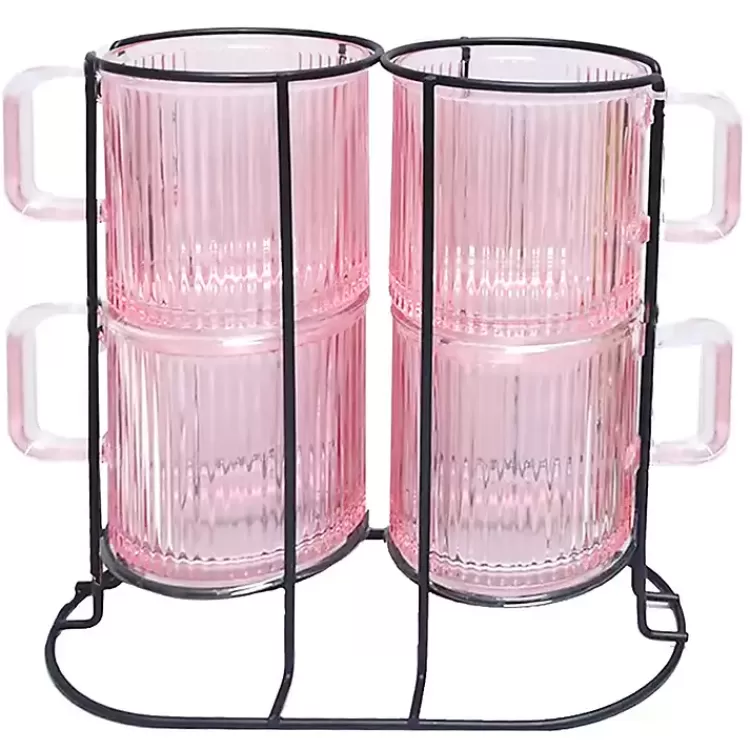 Mugs with Rack 5-pc. Set>Kirklands Home Sale
