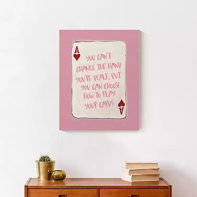 pink_playing_card_canvas_art_print_3.webp Playing Card Canvas Art Print>Kirklands Home Clearance