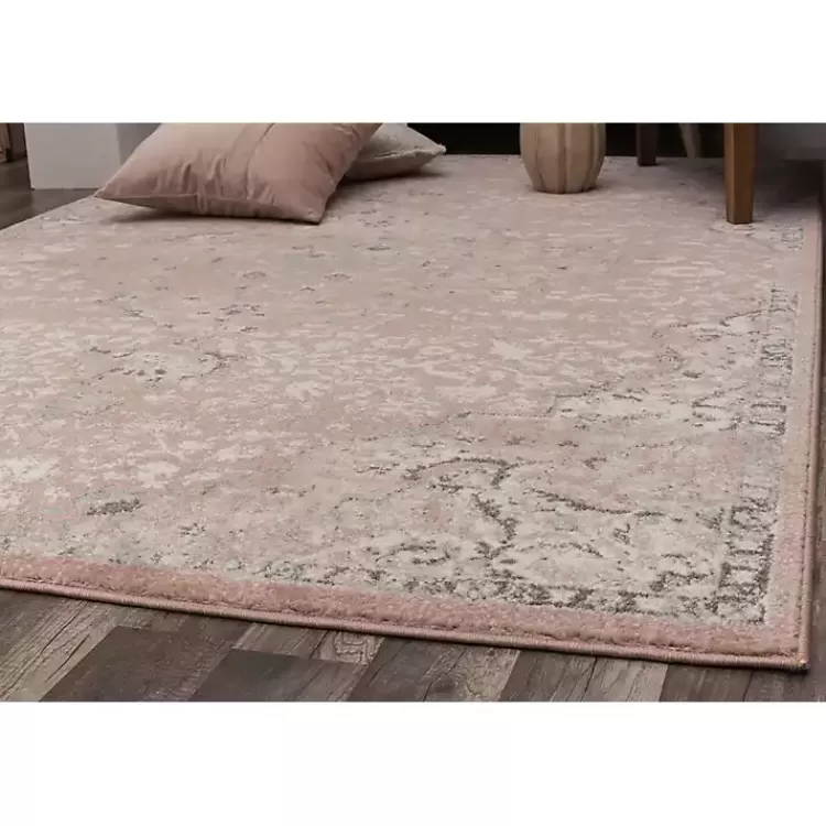 pink_rose_medallion_area_rug_x_2.webp Pink Rose Medallion Area Rug, 5x7>Kirklands Home Flash Sale