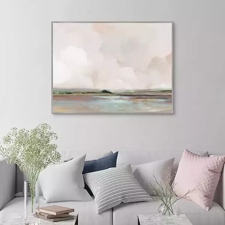 pink_sunrise_framed_canvas_art_print_3.webp Pink Sunrise Framed Canvas Art Print>Kirklands Home Discount
