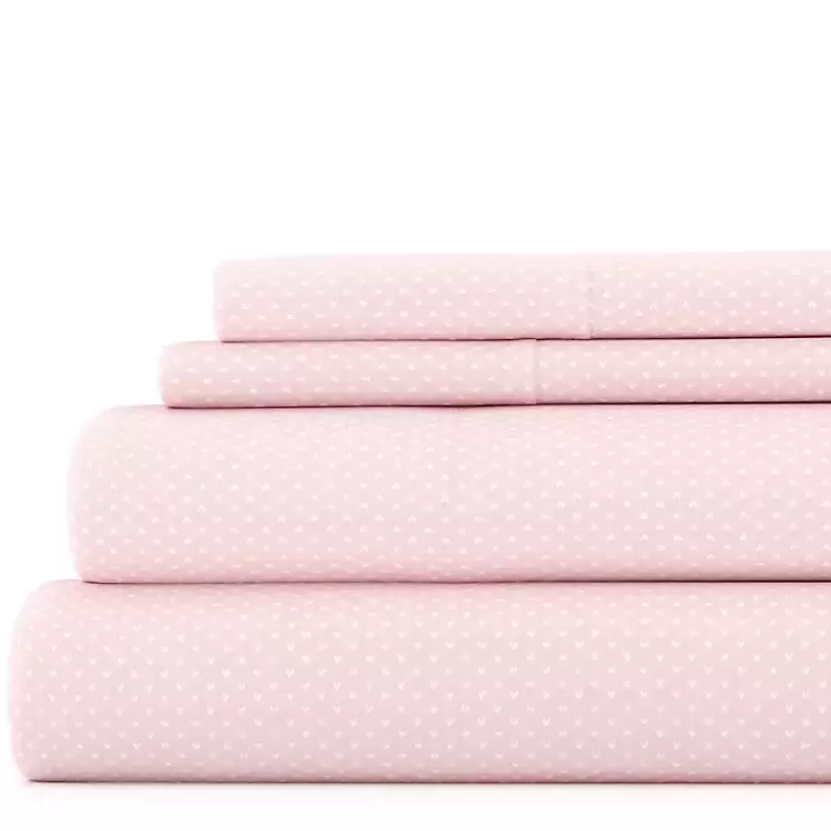 Tiny Hearts 3-pc. Twin Sheet Set>Kirklands Home Clearance