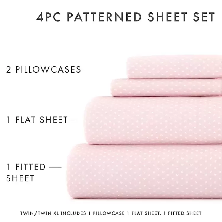pink_tiny_hearts_pc_twin_sheet_set_4.webp Tiny Hearts 3-pc. Twin Sheet Set>Kirklands Home Clearance