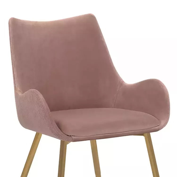 pink_velvet_avery_dining_chair_5.webp Velvet Avery Dining Chair>Kirklands Home Fashion