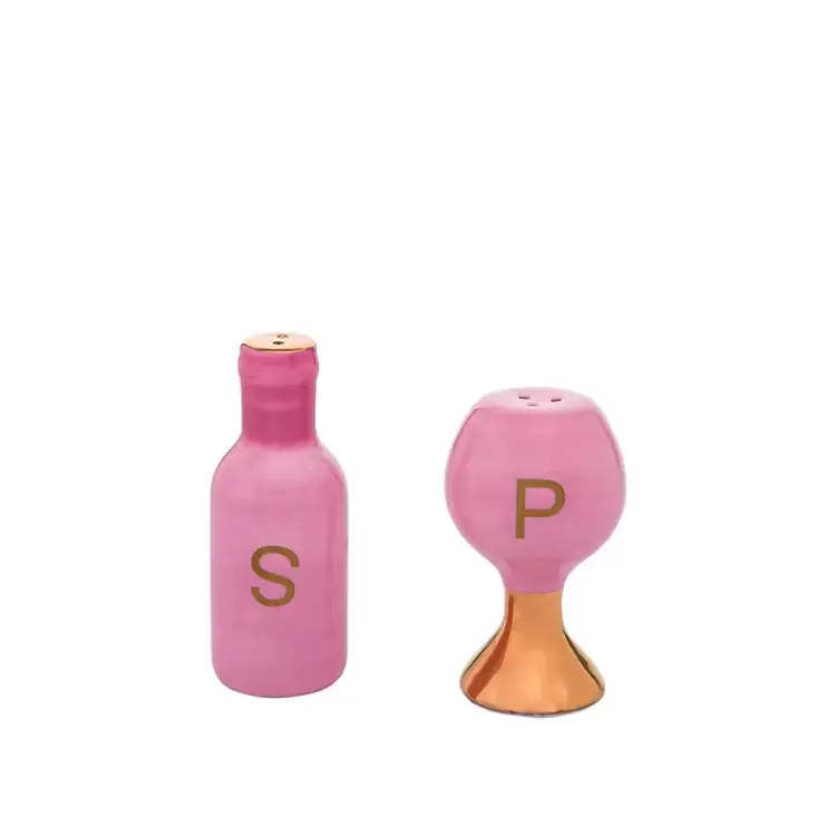 Wine Glass Salt & Pepper Shaker Set>Kirklands Home Shop