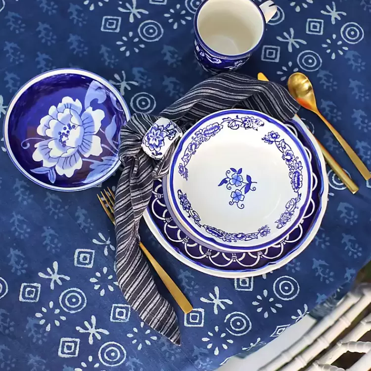 pip_vintage_blue_floral_napkin_rings_set_of__2.webp Pip Vintage Blue Floral Napkin Rings, Set of 4>Kirklands Home Clearance