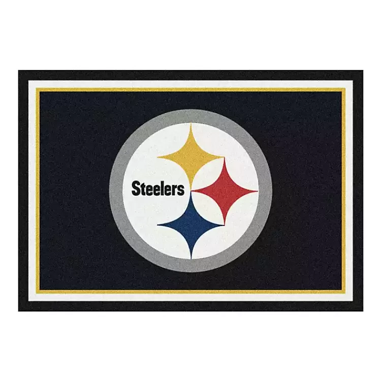 Pittsburgh Steelers Area Rug, 4x6>Kirklands Home Shop