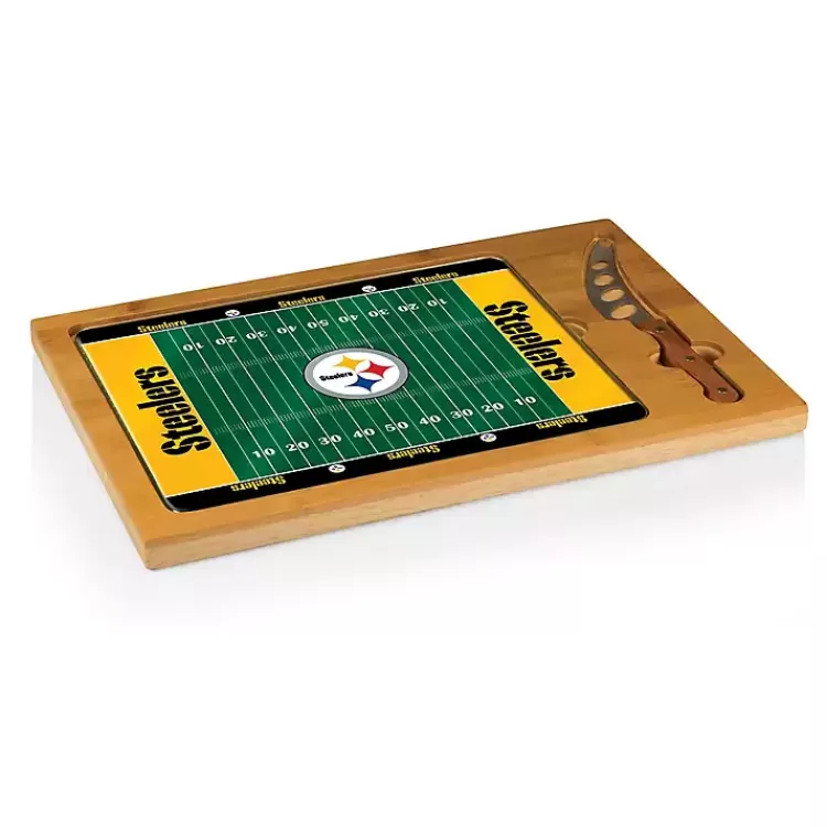 Pittsburgh Steelers Cutting Board & Knife Set>Kirklands Home Cheap