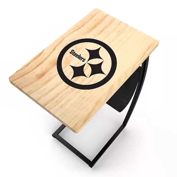 Pittsburgh Steelers Wood C-Table>Kirklands Home Best