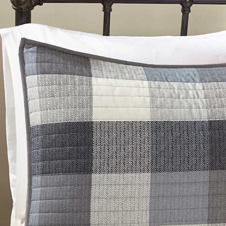 plaid_reversible_pc_fullqueen_coverlet_set_3.webp Plaid Reversible 6-pc. Full/Queen Coverlet Set>Kirklands Home Hot